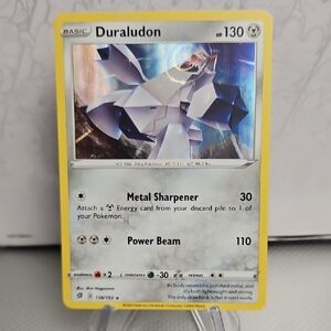 Duraludon 138/192 Pokemon TCG Holo Rare